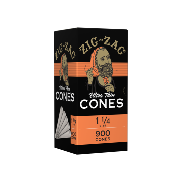 1 1/4 Bulk Cones - (900 Cone Carton)