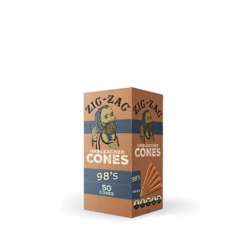 Mini Bulk Unbleached Cones 98's - 50 Count
