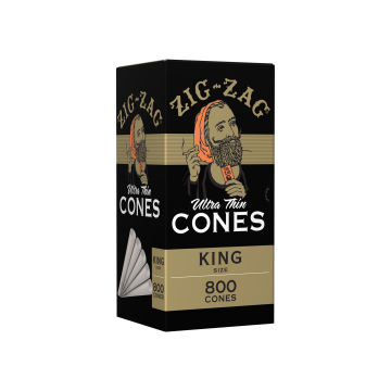 King Size Bulk Cones - (800 Cone Carton)